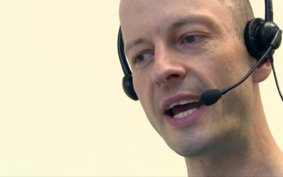 Online přepis při telefonickém spojení s úřadem.